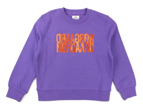 Mads Nørgaard sweatshirt Talinka paisley purple